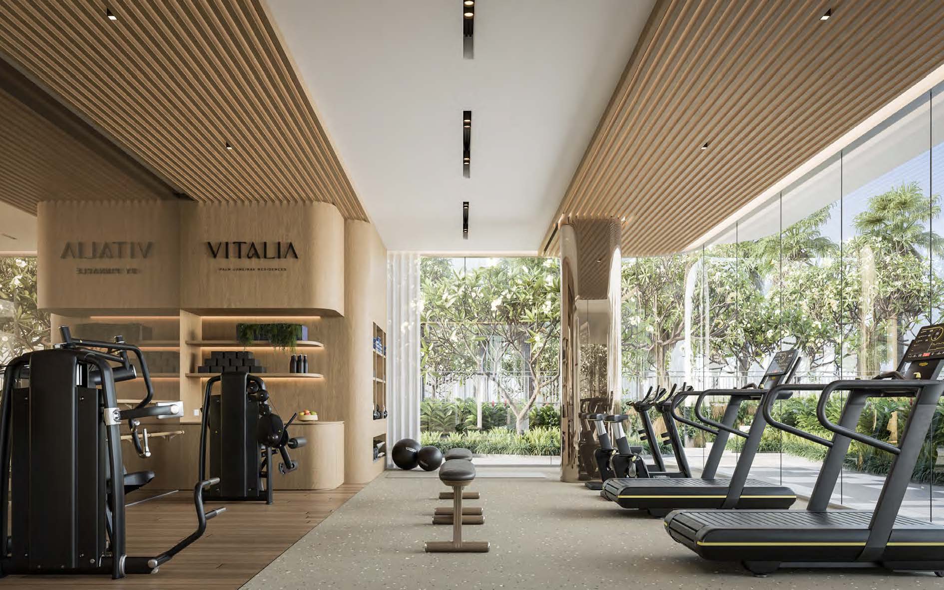 Salle de sport_Vitalia Palm Jumeirah Residences