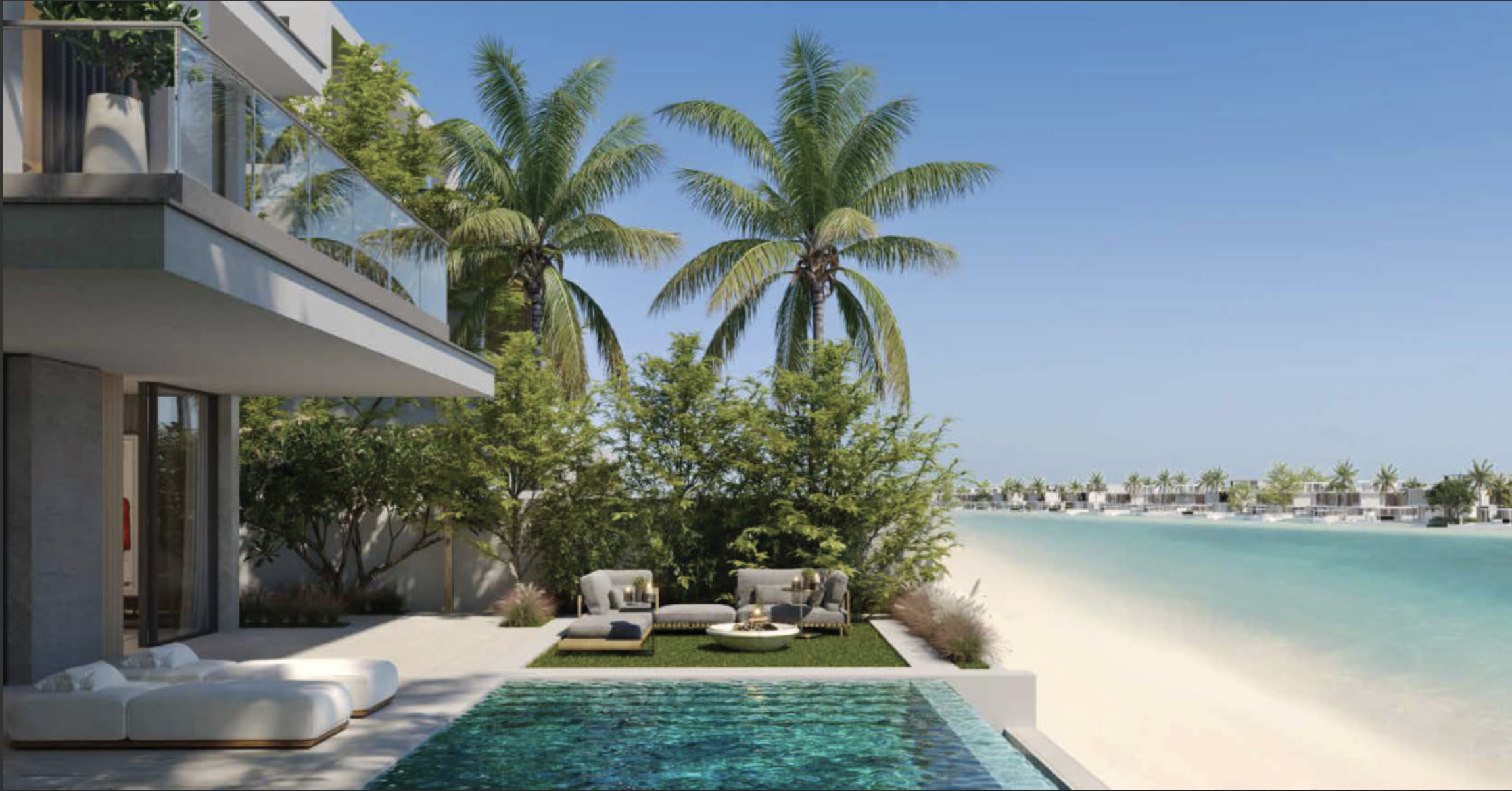 The Beach Collection acces plage privee