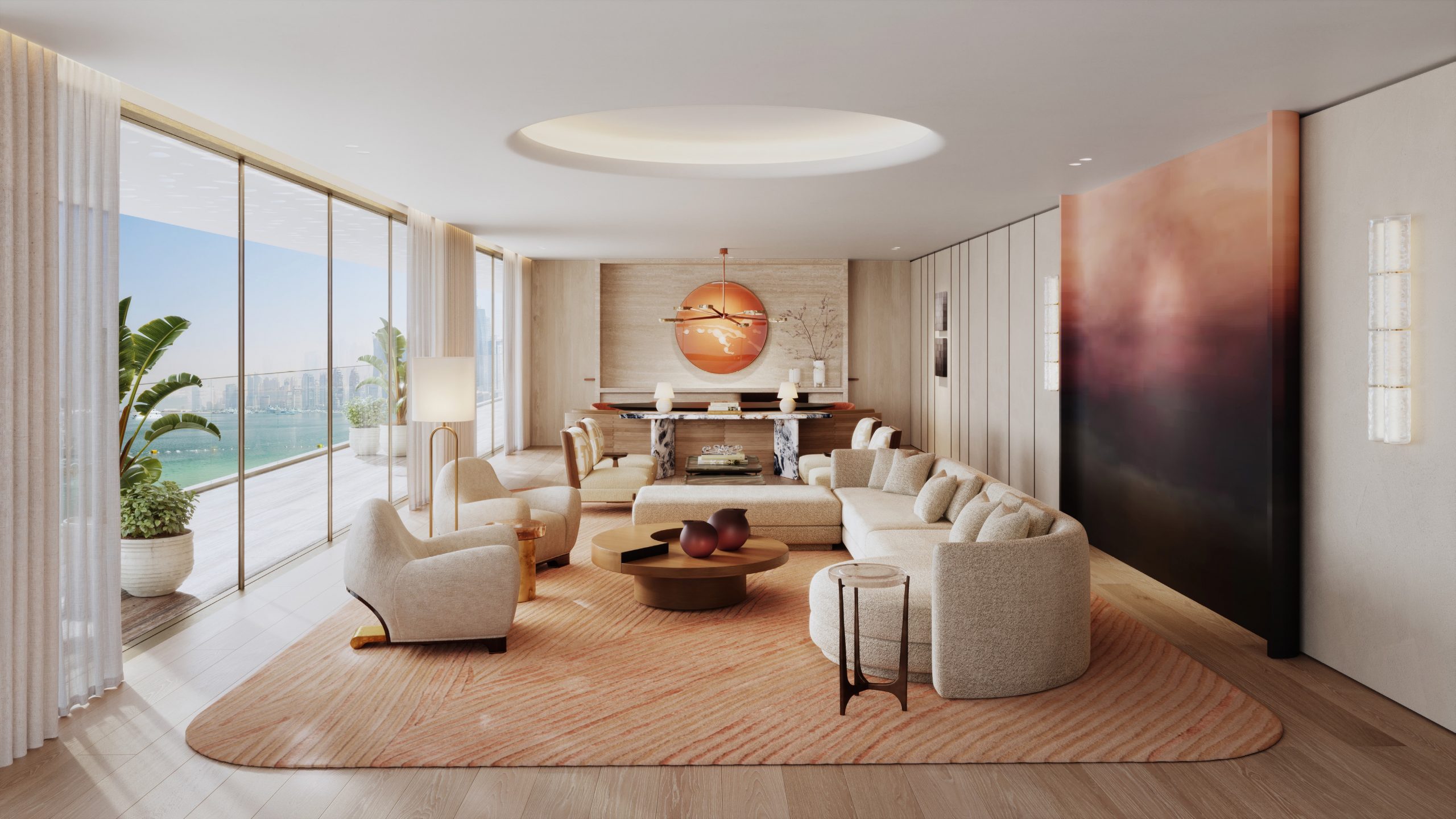 Dubai Harbour Residences Salon