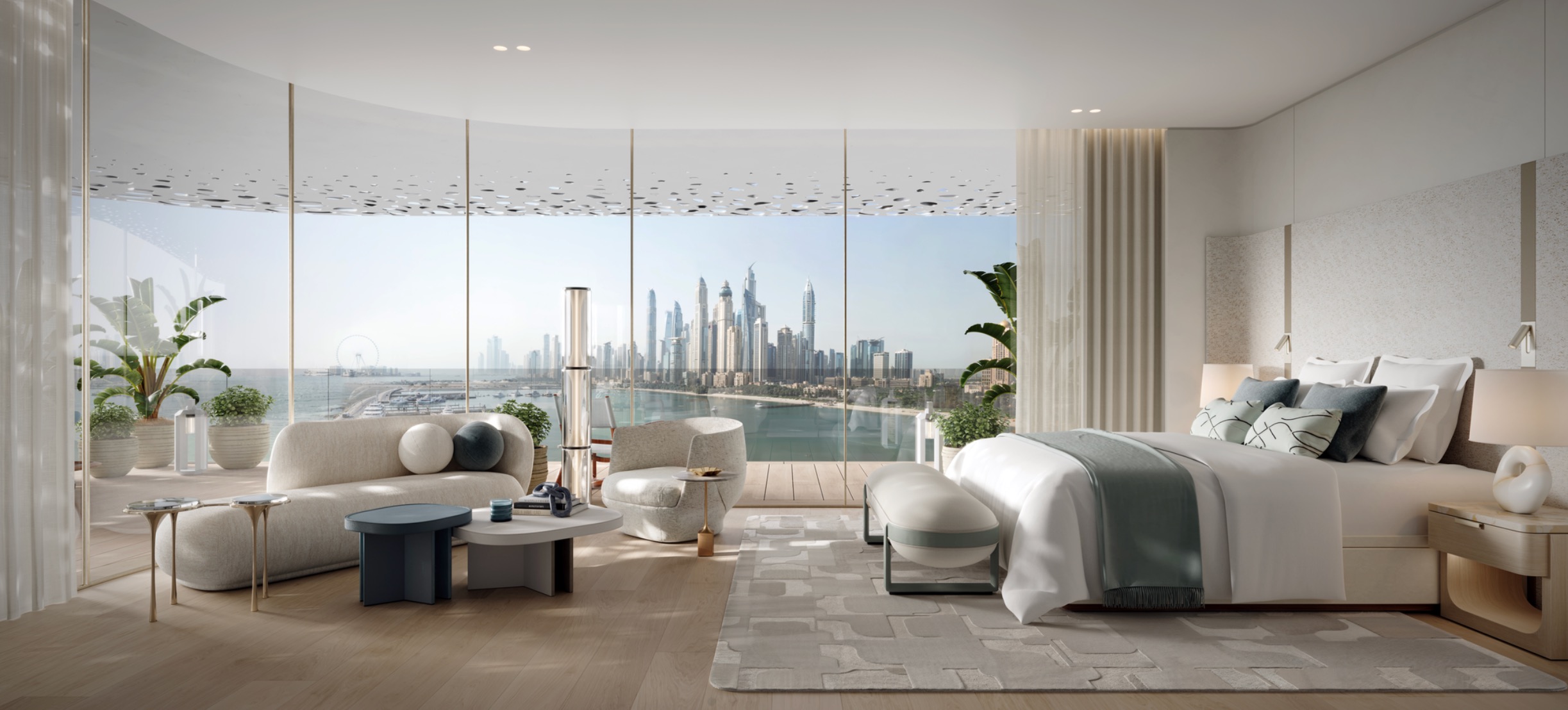 Dubai Harbour Residences chambre