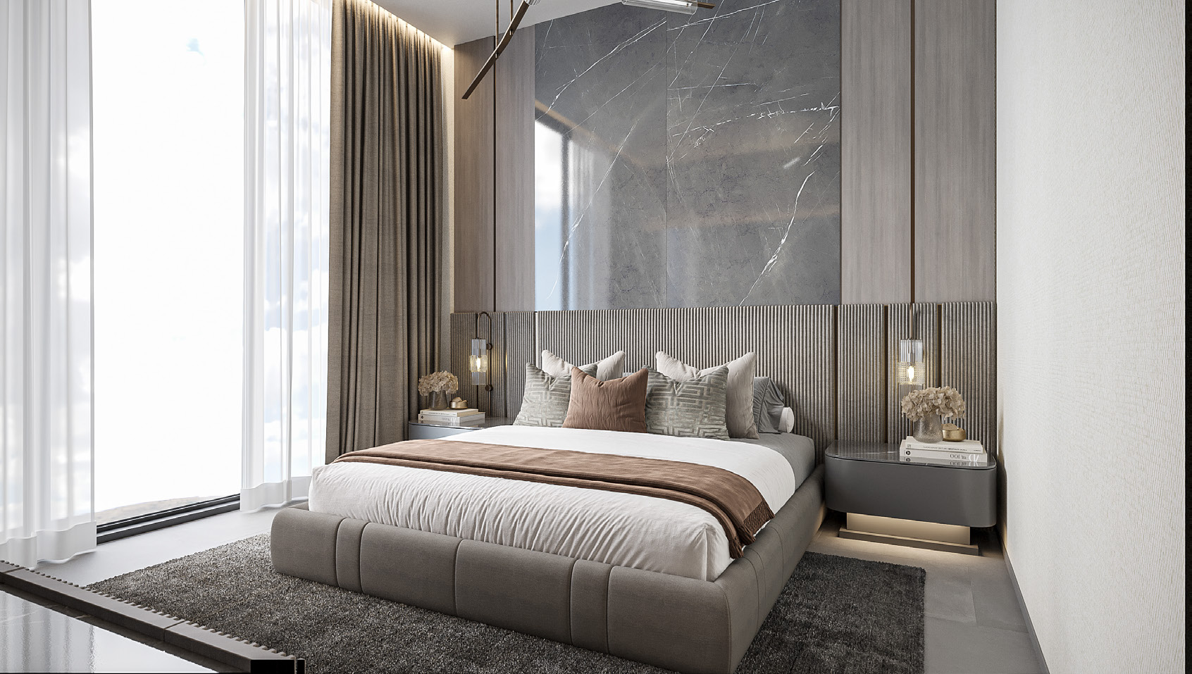 One park square chambre