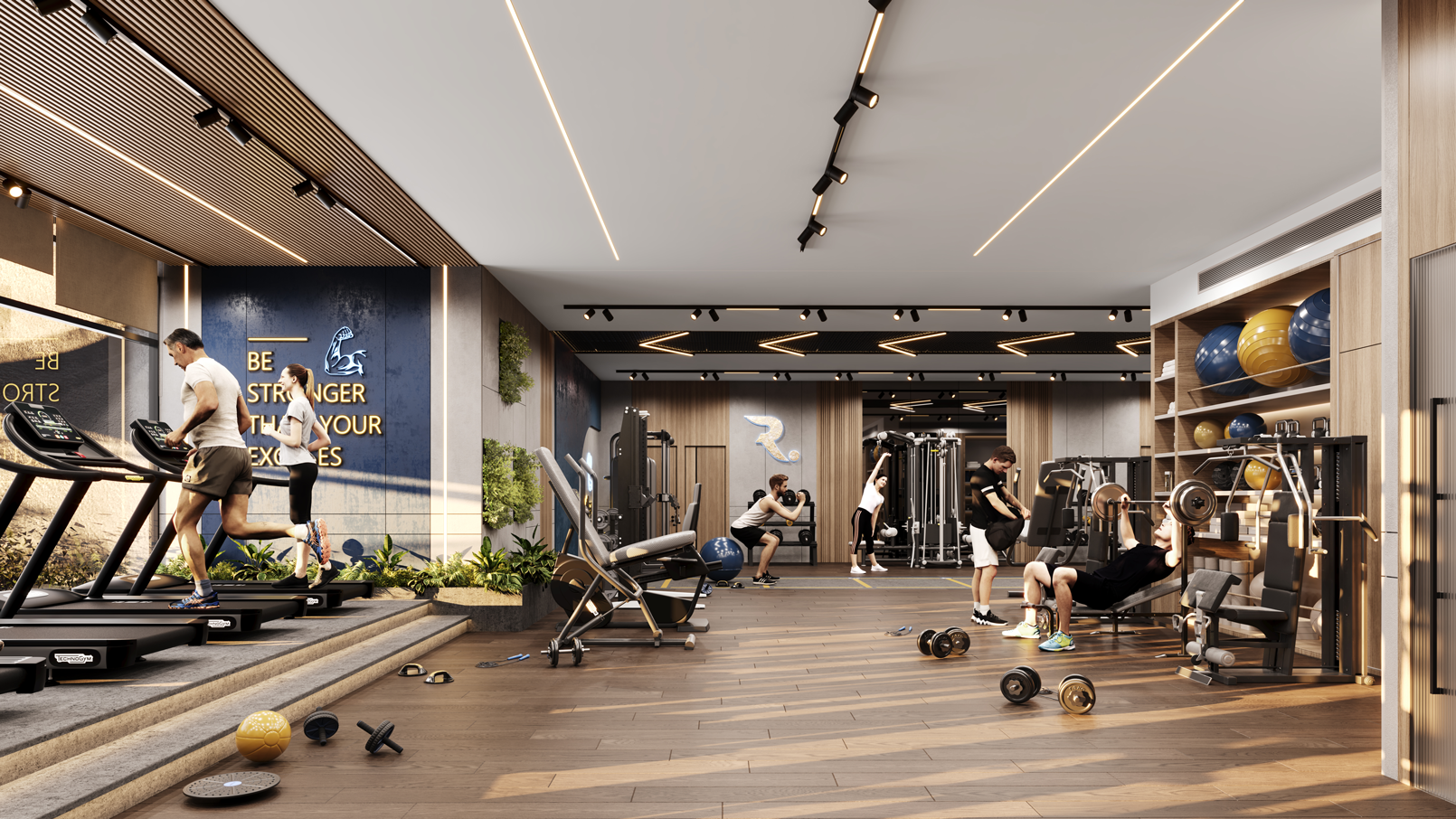 salle de sport - reportage hills