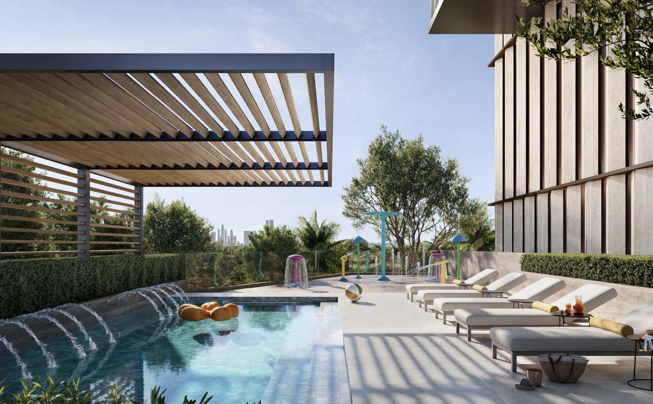 Jumeirah Residences Emirates Towers-piscine enfants