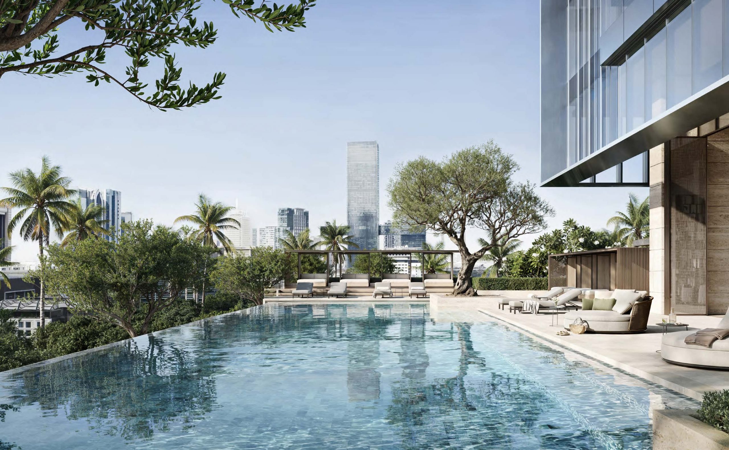 Jumeirah Residences Emirates Towers-piscine
