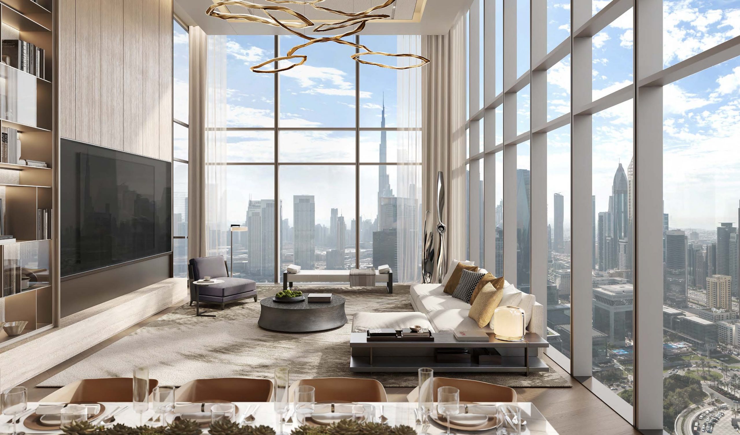 Jumeirah Residences Emirates towers - salon
