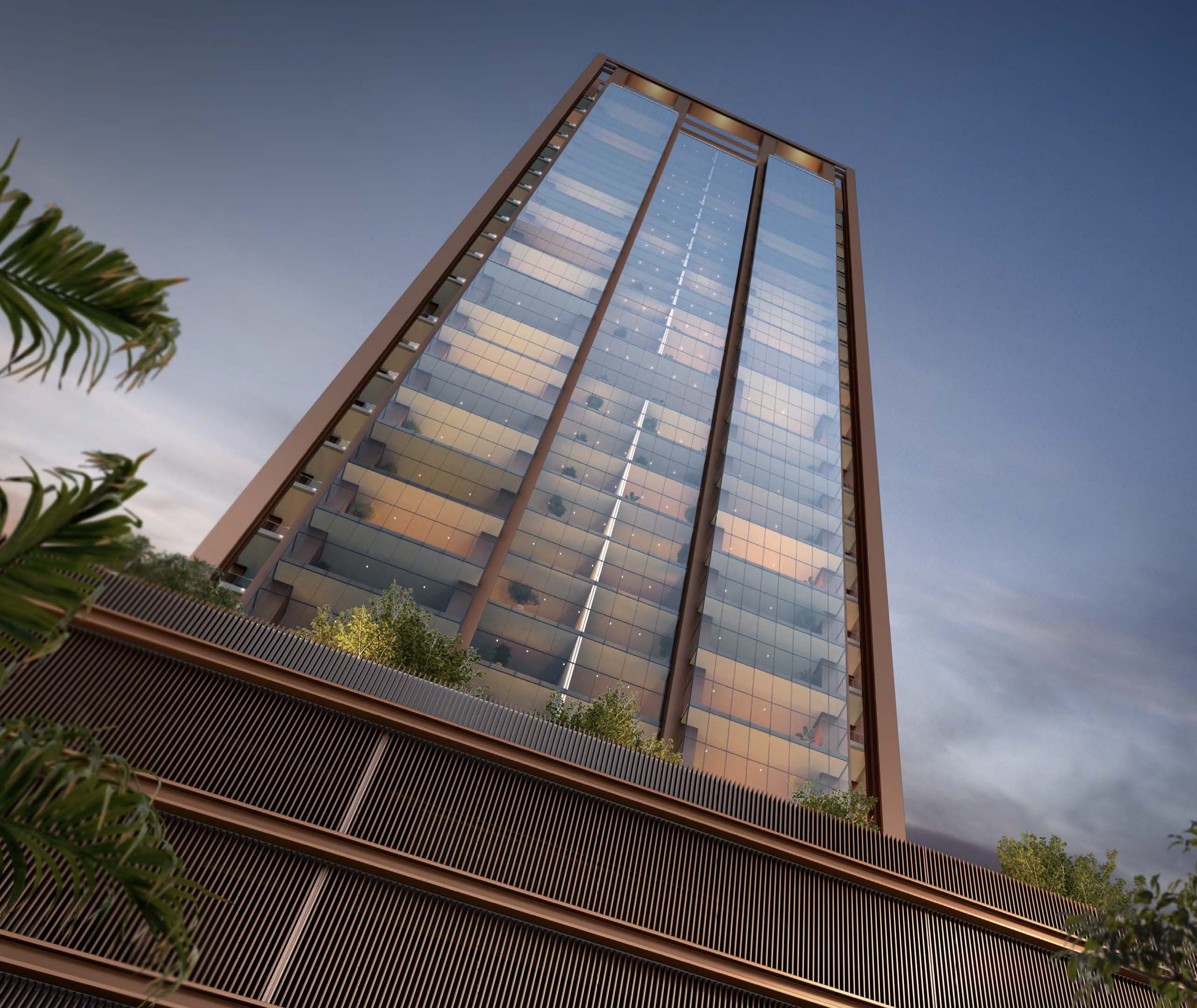 Burj Capital Facade