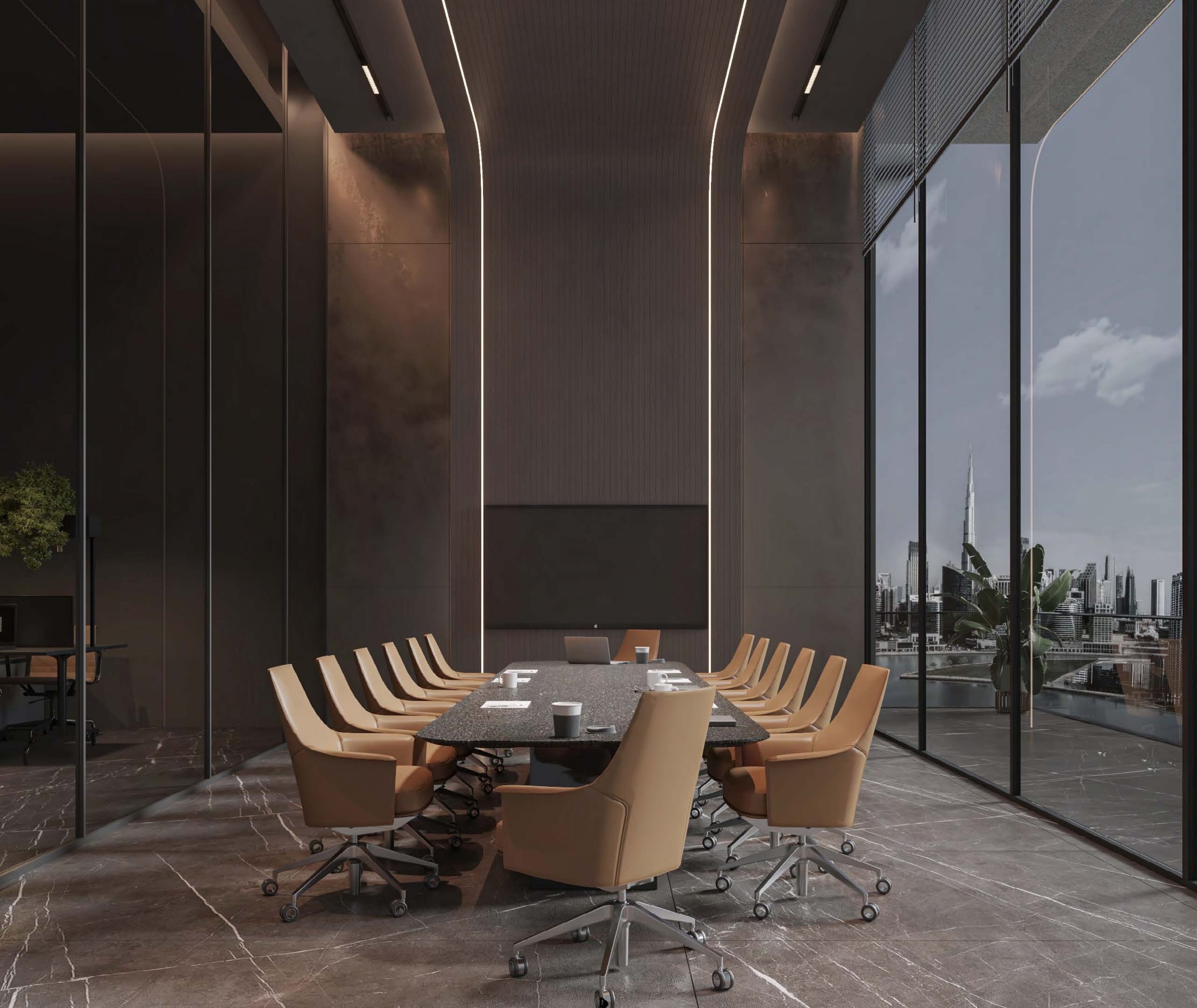 Burj Capital Meeting room
