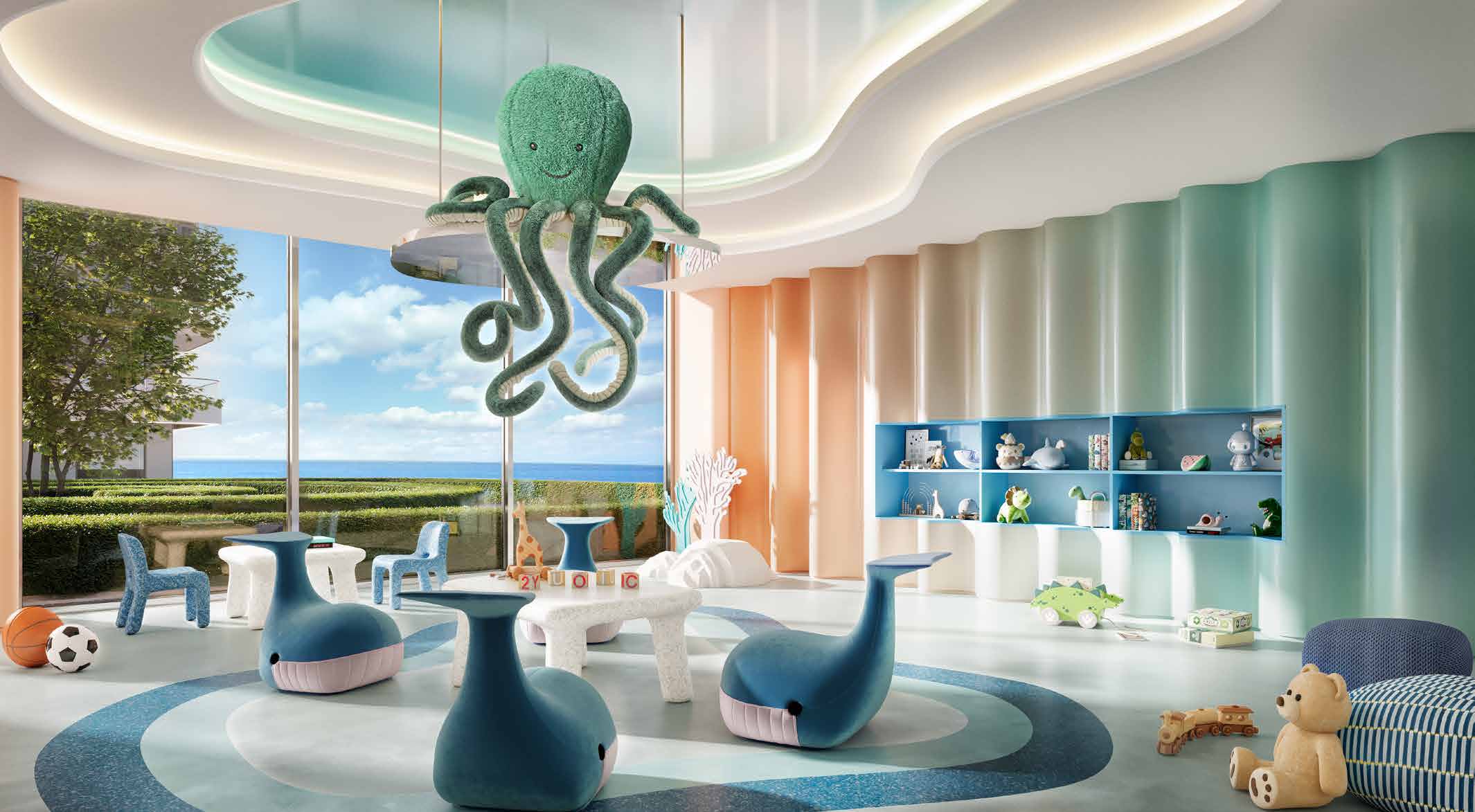 Chelsea Residences salle de jeux pour enfants