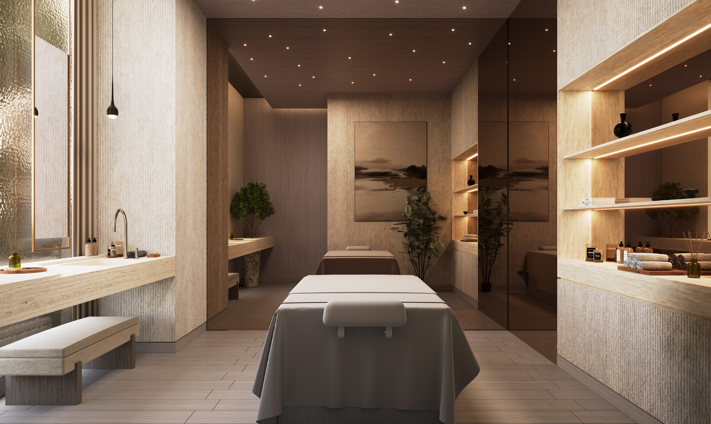 Riverton House - Ellington - salle de massage