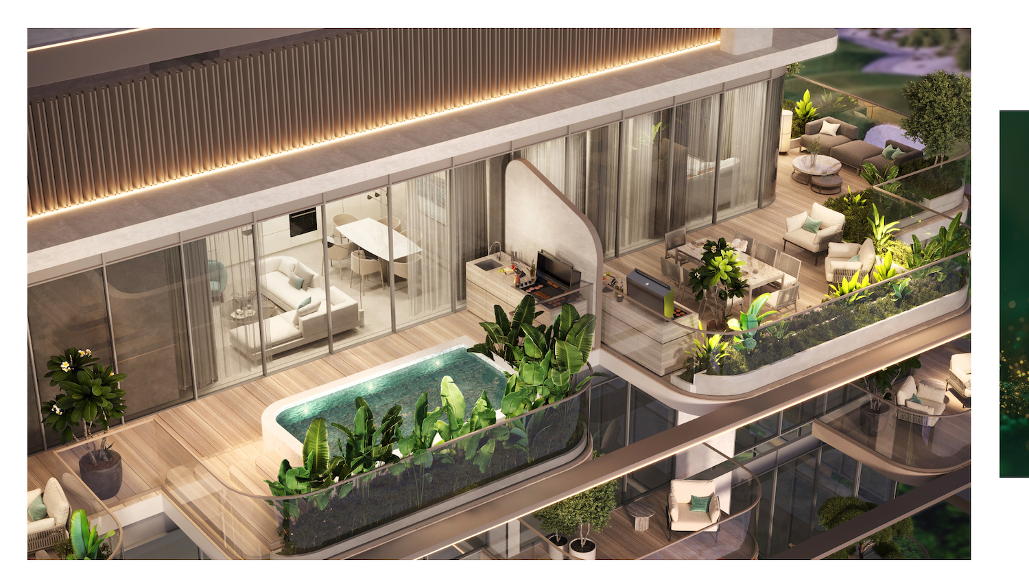 Vedaire Residences by Elton - Terrasse