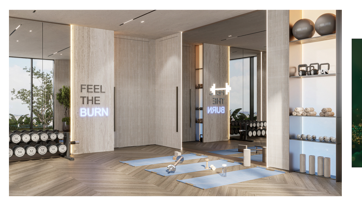 Vedaire Residences by Elton _ salle de sport