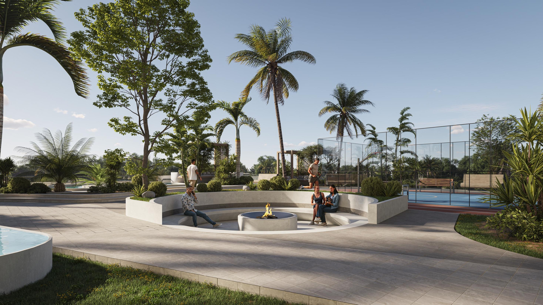 Al Wasl Gate_barbecue