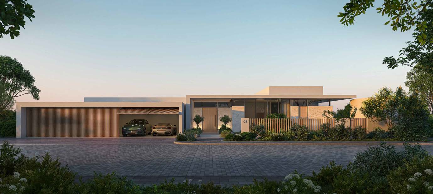 ENTREE EXTERIEURE Y VIEWS - PRIVATE VILLAS BROCHURE