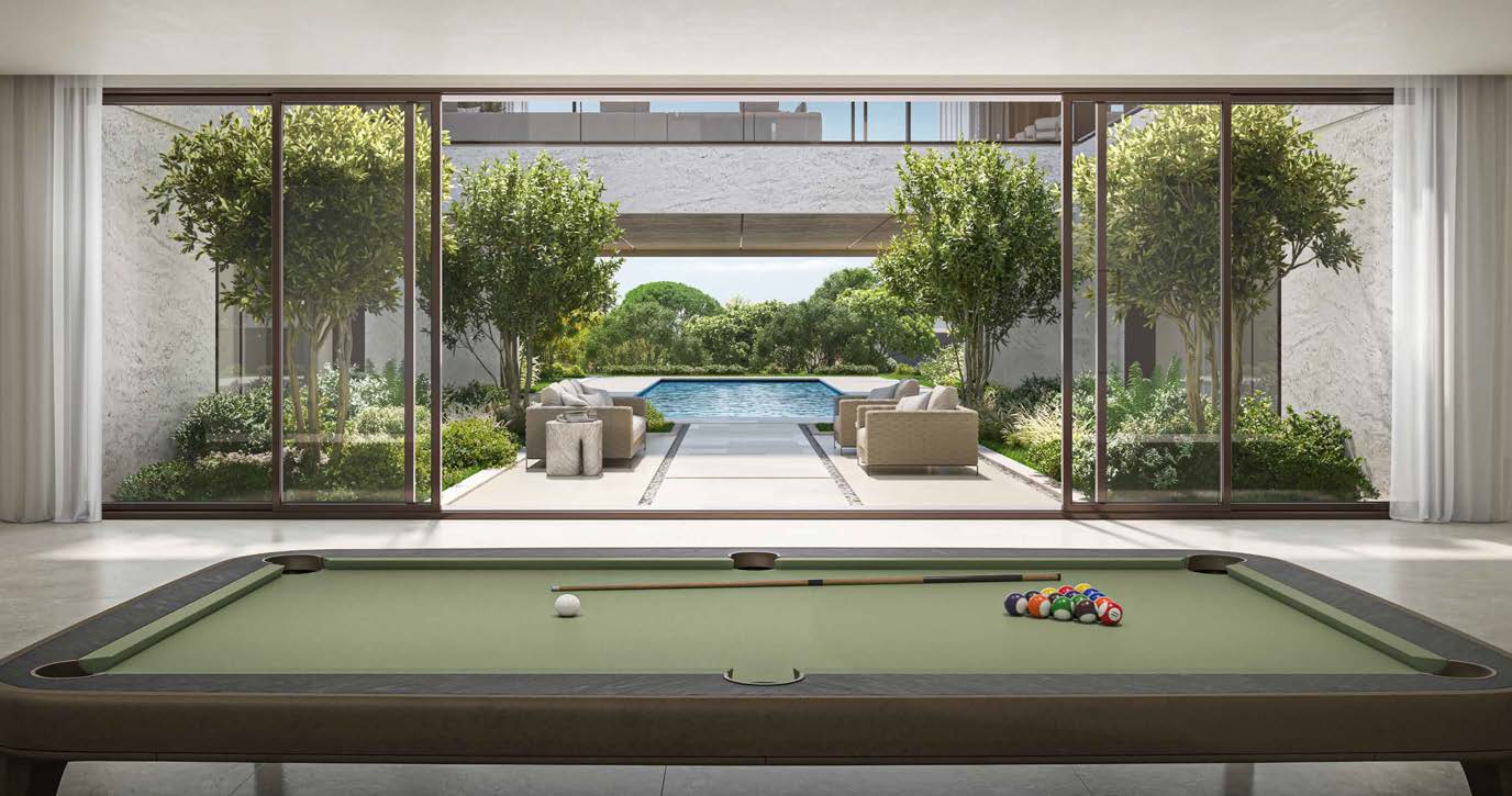 GAMES ROOM - Y VIEWS - PRIVATE VILLAS BROCHURE