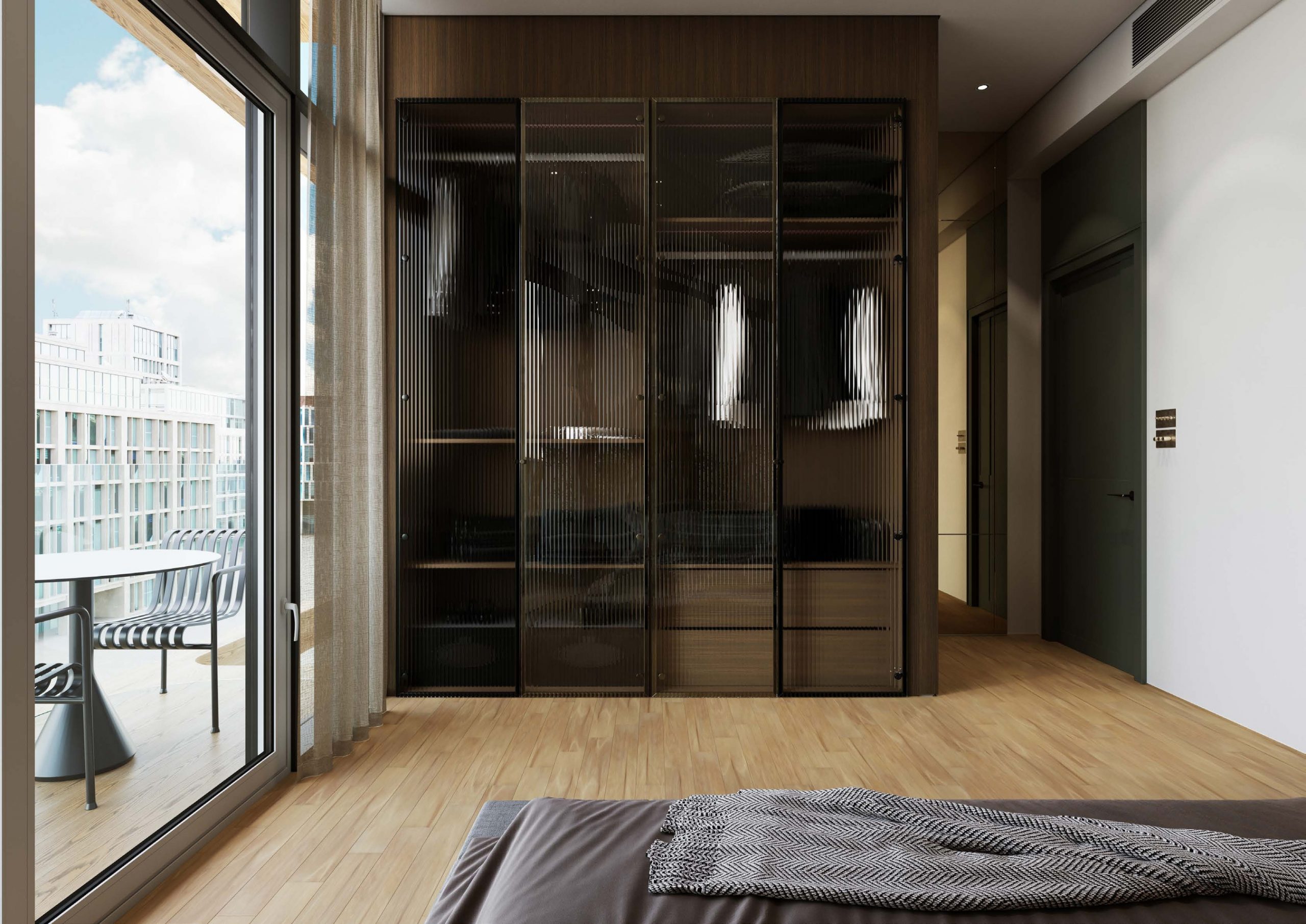 Coventry Gardens 2-GFS Development- 2 chambres dressing