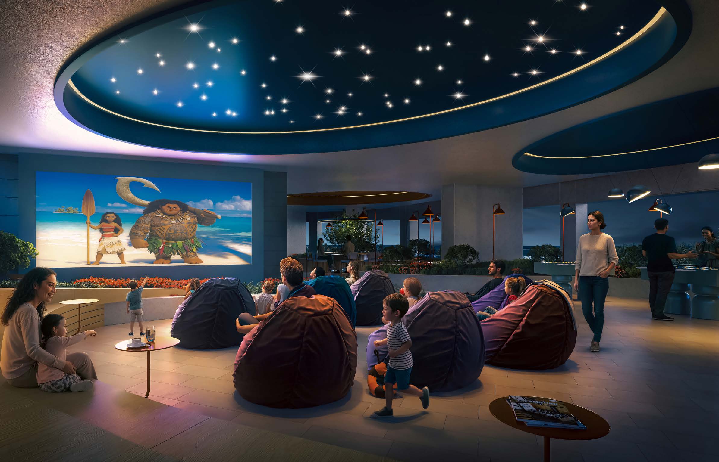 Rove Home Meydan Horizon_Cinema exterieur