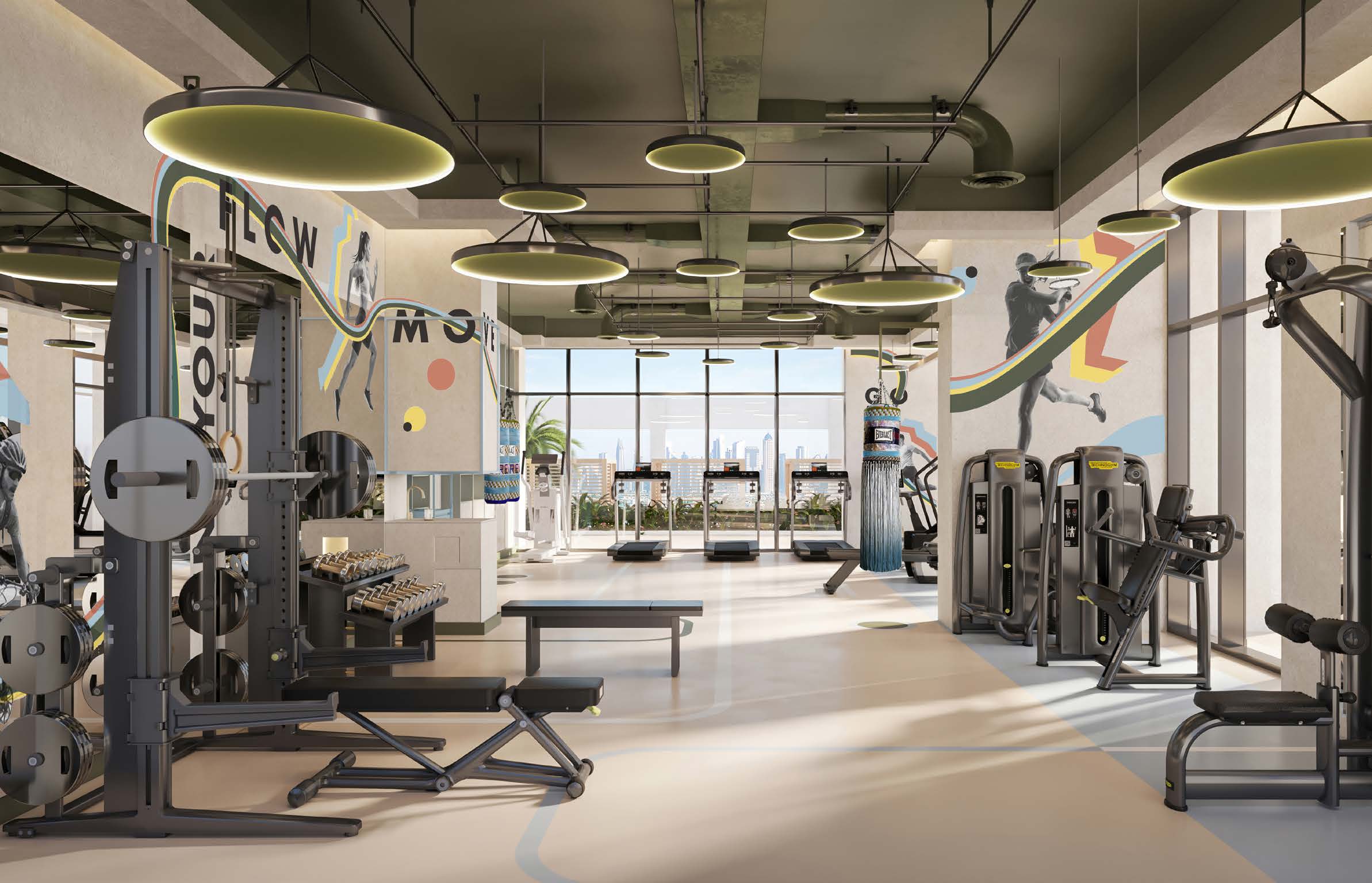 Rove Home Meydan Horizon_Salle de gym