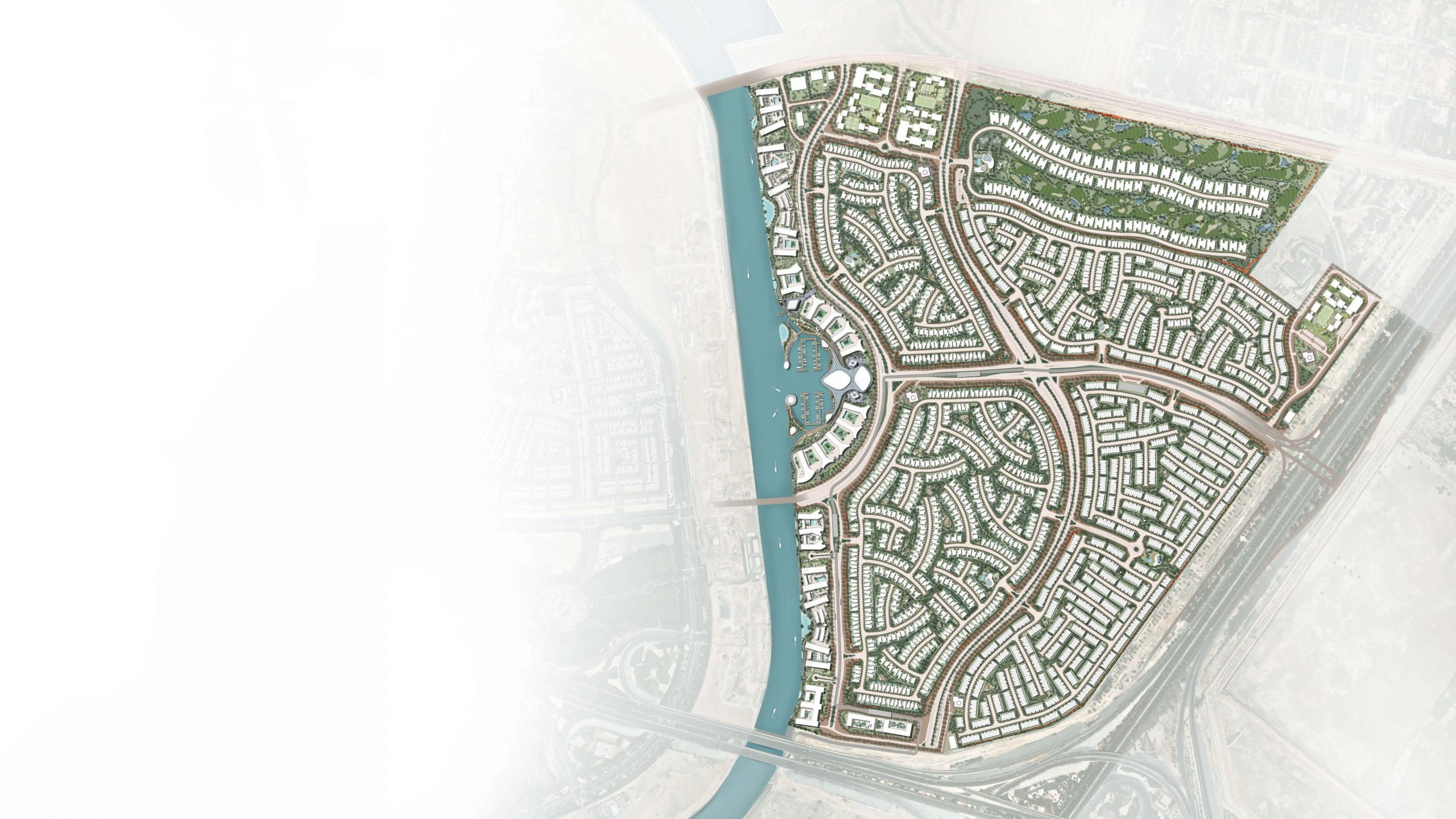Sobha City Abu Dhabi_master plan