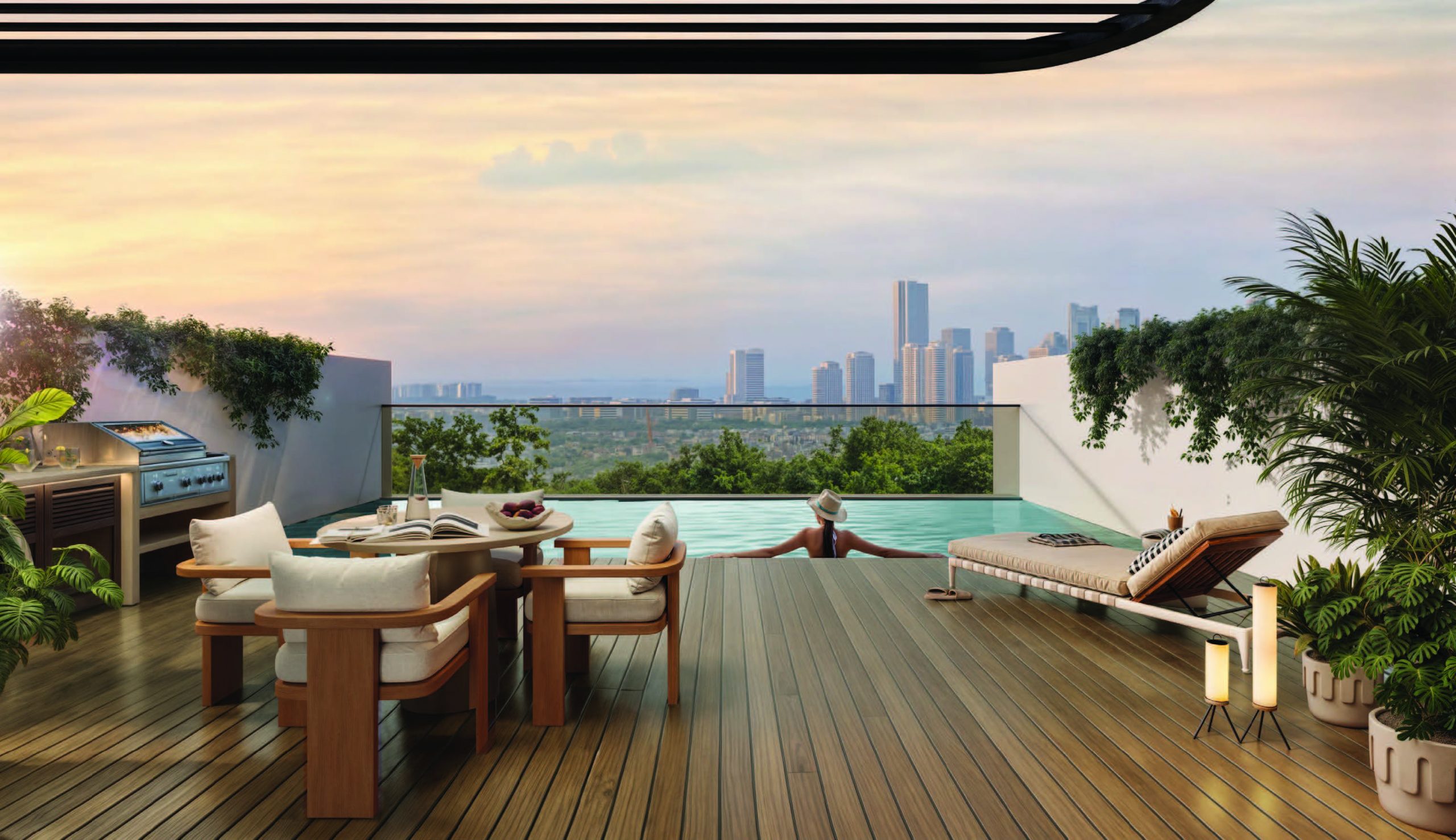 Sol terra casa piscine rooftop