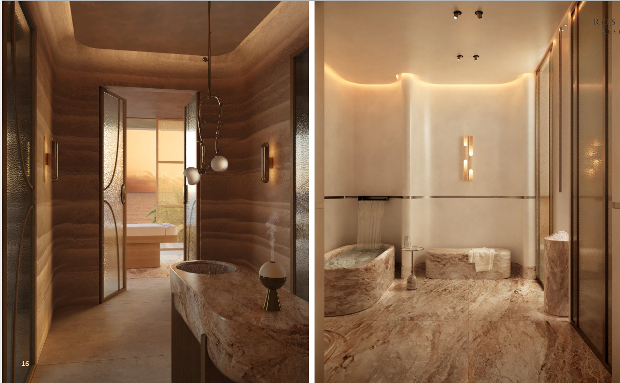 Dubai Peninsula-rosewood residences-salle de bain