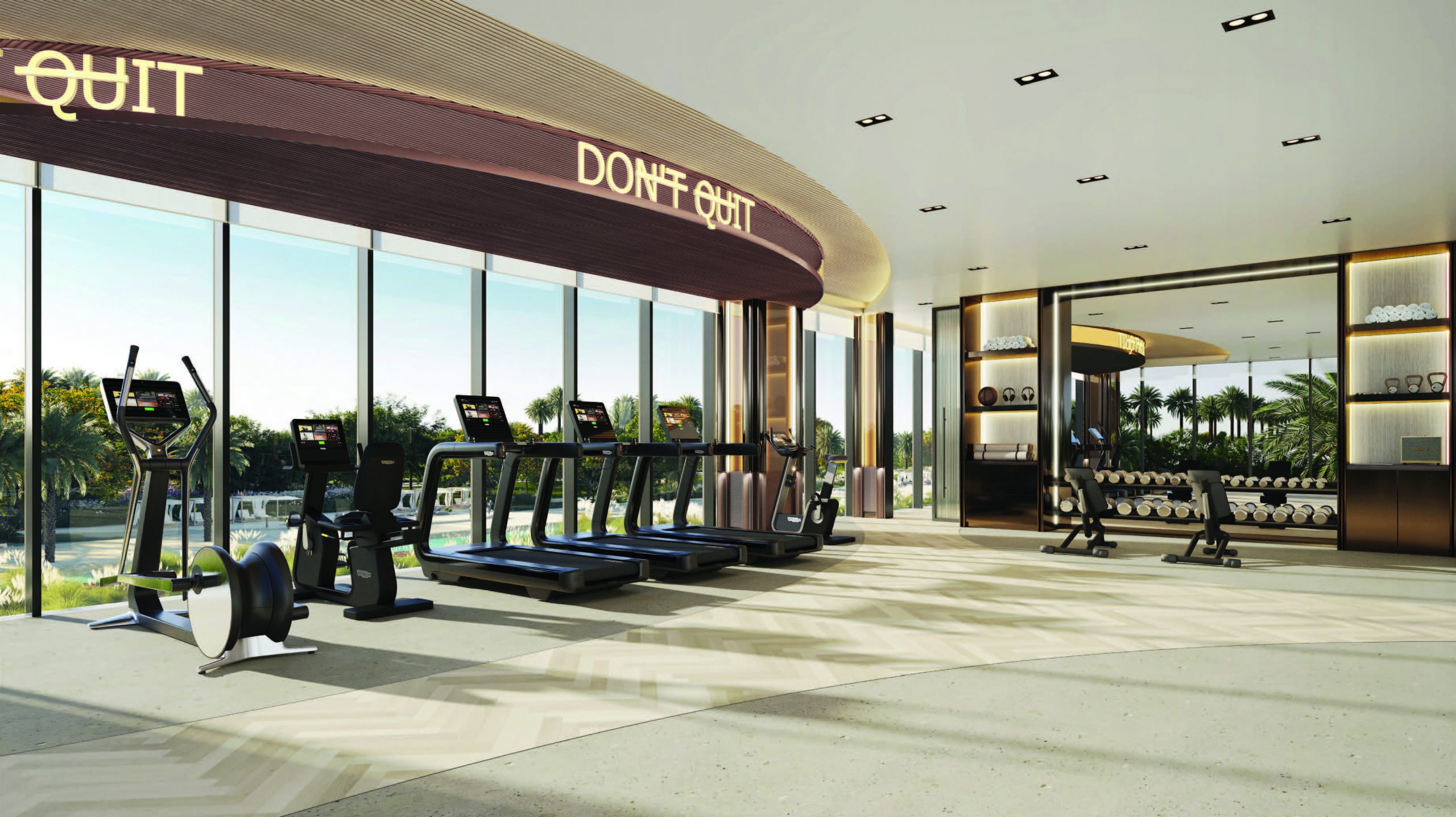 Everly Place - Ellington - salle de sport