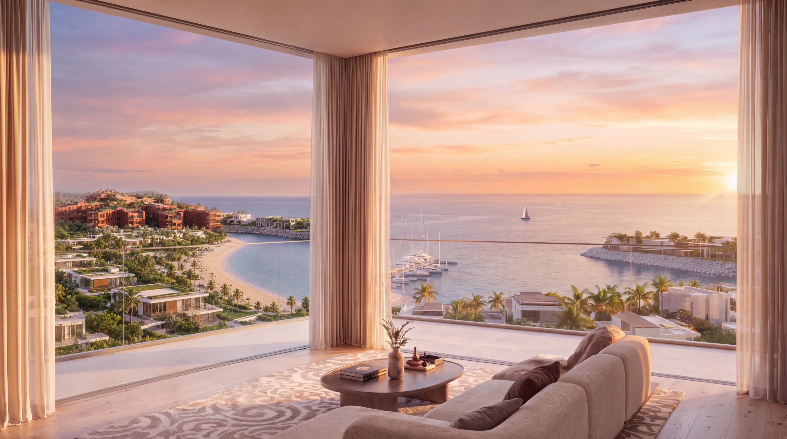 Richmond Residences_vue coucher de soleil