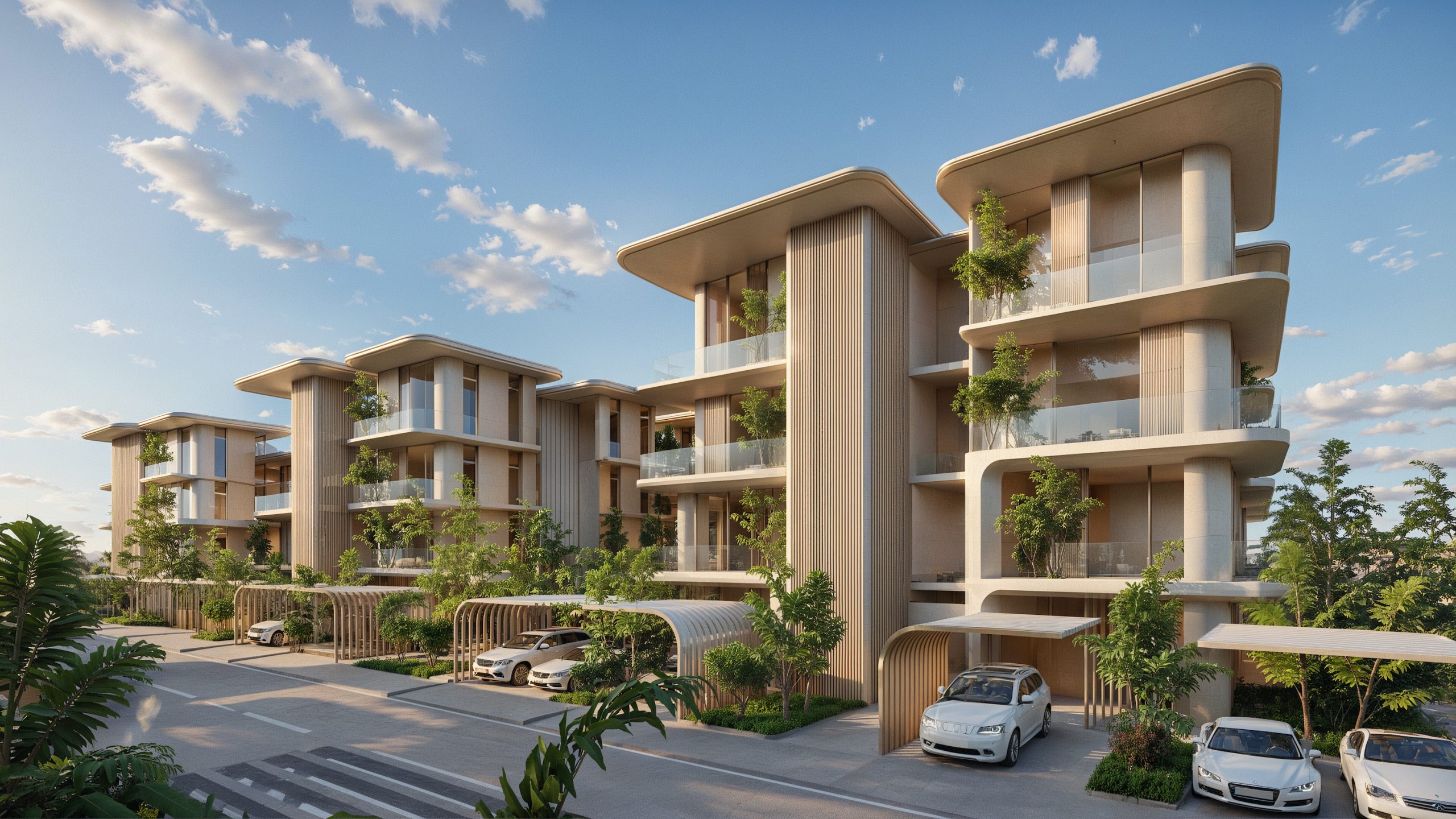 Maisonette Exterior_Manchester City Yas Residences