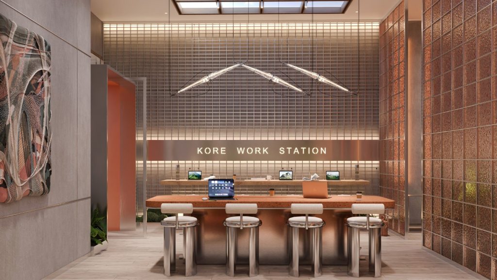 Kore by Imtiaz – espace de coworking KORE Work Station
