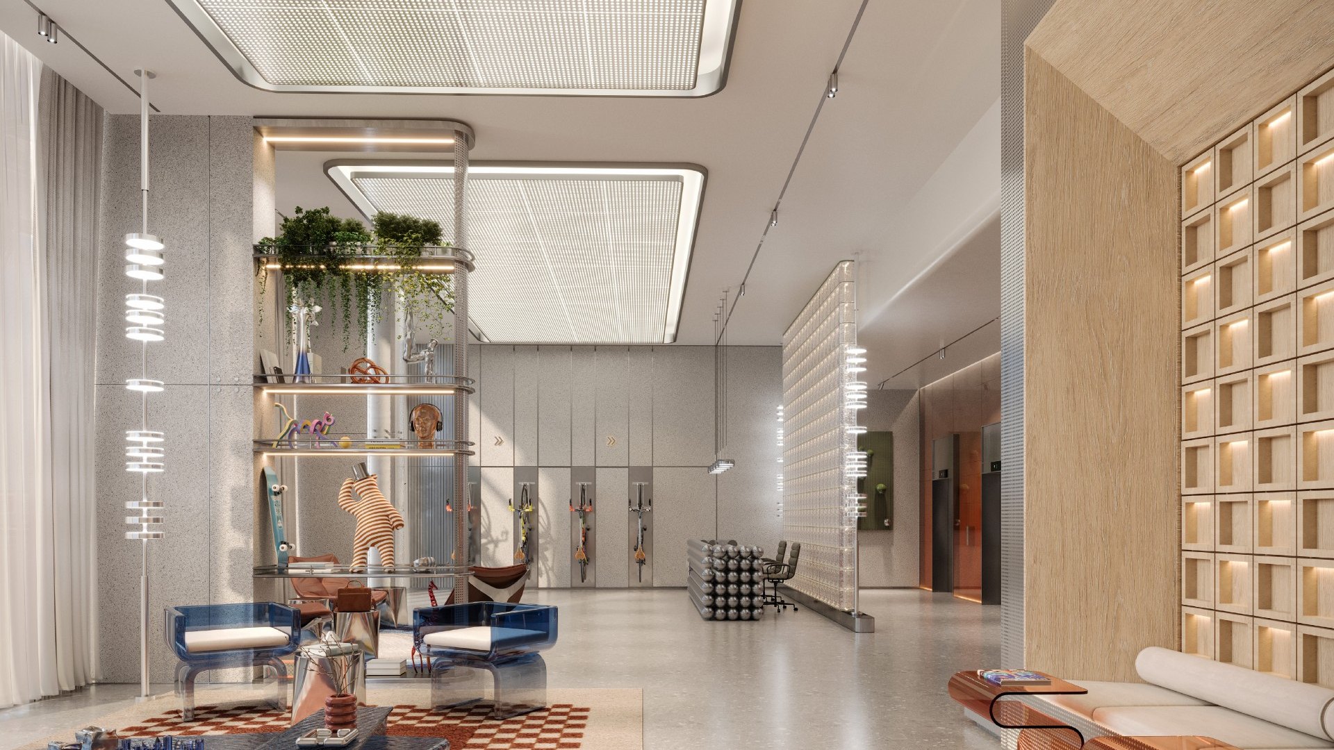 Kore by Imtiaz – lobby d'entrée de la résidence