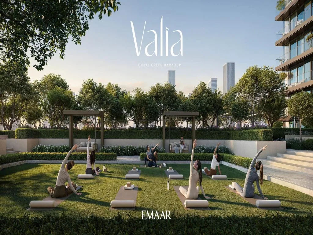 Valia by Emaar, espace de yoga en terrasse